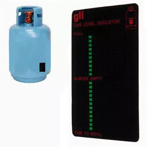 Gas-Thermometer-Propan-Butan-LPG-Kraftstoff-Gas-Tank-Level-Indicator-magnetische - Bild 1 von 6