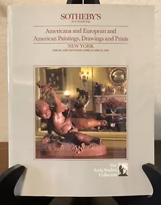 Sotheby’s The Andy Warhol Collection Vol 5 Katalog 1988 NY mit Verkaufsbeleg - Bild 1 von 24