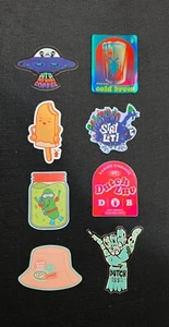 Dutch Brothers Stickers 2020-2025 Lot of 8 All Different New - Picture 1 of 10