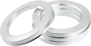 4pcs OD 106mm to ID 77.8mm Aluminium Alloy Car Hub Centric Rings Wheel Bore C... - Picture 1 of 12