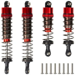 Aluminium Oil Damper Set Shocks Absorbers for Tamiya DT-03 DT-02 TT-02B RC Car - Picture 1 of 6