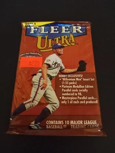Vtg 90s 1998 Fleer Ultra Series 2 10 Card Hobby Pack. HUGE Possible Hits Inc 1/1 - Picture 1 of 4
