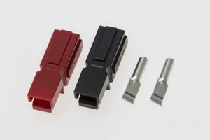 Conectores de poste de alimentación entrelazado rojo negro 15A plata torberry Comp. 20 pares - Imagen 1 de 1