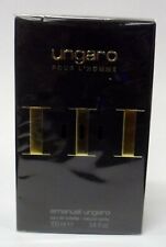 UNGARO pour L'HOMME III Cologne 3.3 / 3.4 oz EDT For Men New in Box