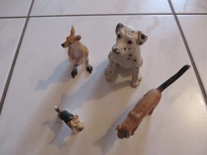 Kunststofftiere Spieltiere Unbespielt Foxterrier Dalmatiner Katze Känguru - Bild 1 von 1