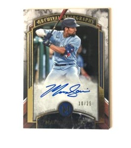 MARCUS SEMIEN 2022 Museum Collection Gold Archival Autographs #AA-MSE SN 10/25 - Picture 1 of 4
