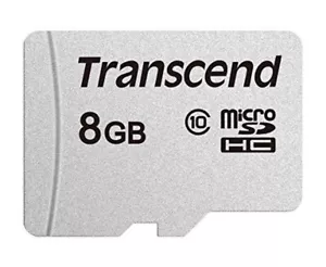 2 Pack Transcend 8GB microSD SDHC Class 10 Memory Card - Picture 1 of 2