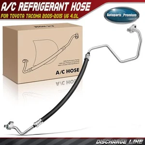 A/C Refrigerant Discharge Hose for Toyota Tacoma 2005-2015 V6 4.0L High Pressure - Picture 1 of 8