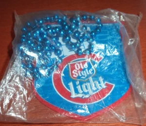 Chicago Cubs Old Style Your Team Your Beer Beads Necklace NIP - Picture 1 of 2