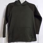 Boy's Dark Olive Green Old Navy Active Long Sleeve Hoodie Size 10-12 