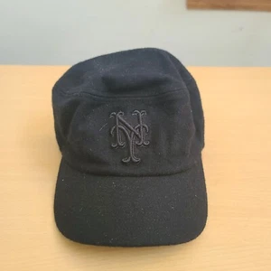 New York Yankees MLB New Era Black Baseball Cadet Cap Hat Fitted Medium - New! - Picture 1 of 6