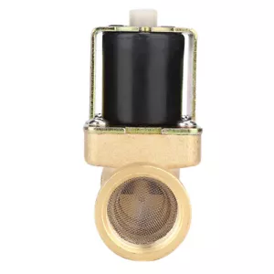 G1/2' Female Thread Normally Open Brass Solenoid Electromagnetic Valve - Picture 1 of 11