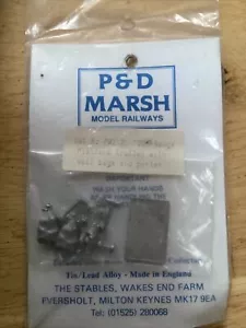 P&D Marsh - PW213 - Platform Trolley, Mailbags & Porter - OO Gauge - Free Post - Picture 1 of 2