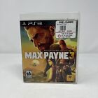 Max Payne 3 Sony PlayStation 3 PS3 Game No Manual Tested