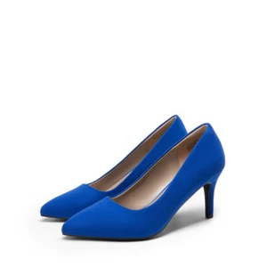 Women's Pumps Pointed Toe High Heel Stiletto Wedding Party Dress Shoes - Picture 1 of 67