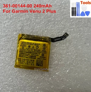 Original 361-00144-00 Battery For Garmin Venu 2 Plus Smartwatch 240mAh +Tools - Picture 1 of 1