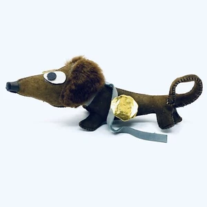 Peluche de colección hecho a mano DACHSHUND Doxie dibujos animados - Imagen 1 de 10
