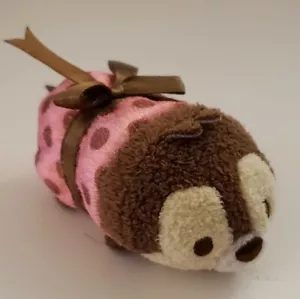 Disney Tsum Tsum Mini Plush 3.5" Valentine Chocolate Chip Tags Cut Off Read Desc - Picture 1 of 10