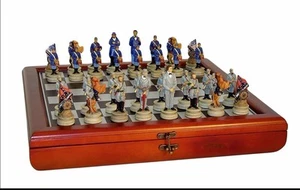 Excalibur Civil War Deluxe Chess Set - Picture 1 of 1