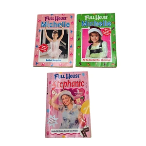 Full House Books Mary Kate And Ashley Olson Michelle Stephanie Lot Of 3 Read - Foto 1 di 18
