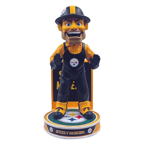 Steely McBeam Pittsburgh Steelers Hero Series Bobblehead NFL Football Cover