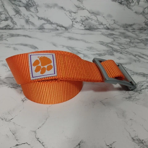 Clemson Tigers Belt Buckle Adjustable Belt  32-40 in Cover