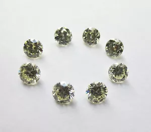 10 piedras 2mm J color SI o mejor REDONDO BRILLANTE Corte Completo DIAMANTES PULIDOS - Imagen 1 de 1