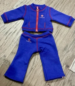 American Girl Sweatsuit Outfit mit Reißverschluss - veröffentlicht 2005/nicht mehr produziert 2007 - Bild 1 von 5