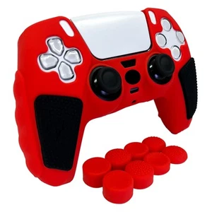 HLRAO Rosso Nero Cover protettiva antiscivolo per controller in silicone morbido - Foto 1 di 7
