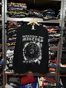 Camiseta negra de manga larga Betraying the Martyrs de colección para hombre talla L Y2K Hype - Imagen 1 de 8