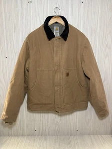 Vintage Carhartt Sherpa-Lined Canvas Jacket Camel J164 CML Men’s Large Regular - Bild 1 von 10
