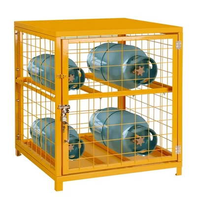 SGOLAN Propane Tank Storage Box,30x30x35 inch Horizontal Cylinder Storage Cabinet