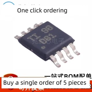 5 piece set new original DAC8551IADGKR DAC8551 silk screen D81 MSOP-8 - Picture 1 of 10