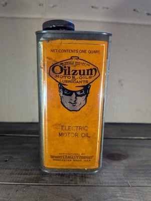 Lata de cuartos Oilzum. Lata de cuartos rara. Foto 1 de 4