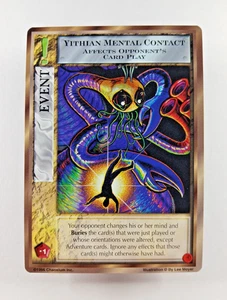Yithian Mental Contact - Tarjeta Mythos CCG (1996 Chaosium) UC Event, Cthulhu - Imagen 1 de 2