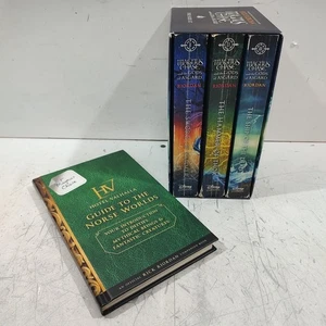 Rick Riodan Magnus Chase Complete Set + Companion Book Guide To The Norse Worlds - Imagen 1 de 4