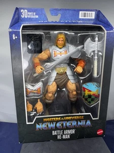 Figura de 7" Masters of the Universe Masterverse New Eternia Battle Armor He-Man - Imagen 1 de 9