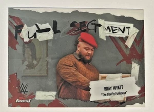 2025 TOPPS FINEST WWE BRAY WYATT FULL SEGMENT INSERT SP FIREFLY FUNHOUSE FIEND - Picture 1 of 1