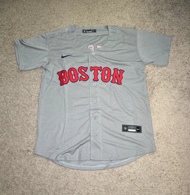 Alex Bregman #2 Red Sox Gray Stitched Men's Jerseys - Image 1 of 2