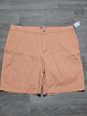 Pantalones Cortos Chinos Izod Agua Salada Para Hombre Melocotón Talla 40 Nuevos con Etiquetas Foto 1 de 4