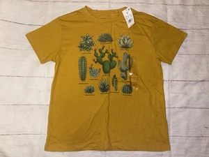 Women’s Small Fifth Sun Yellow T-Shirt NWT - Picture 1 of 3