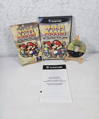 GameCube - Paper Mario: Legende vom Äonentor Thousand Year Door US OVP Komplett  - Bild 1 von 2