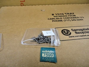 Tornillos Marklin Ho 60 7599 para pista K ¡bonito! - Imagen 1 de 1