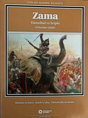 Zama: Hannibal vs. Scipio: Folio Game - Image 1 of 4