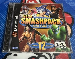 Sega Smash Pack Volume 1 (Sega Dreamcast, 2001) Komplett CIB SAUBER! - Bild 1 von 4