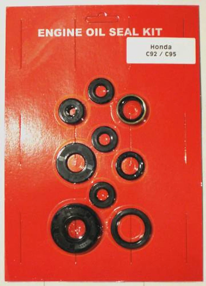 Kit de sellado de aceite Honda C92 CB92 CA92 motor Benly 1959 1960 1961 1962 1963 125 Foto 1 de 1