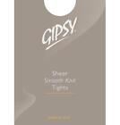 Gipsy 20 Denier durchsichtige glatte Strickstrumpfhosen (durchschnittliche & große Größen)