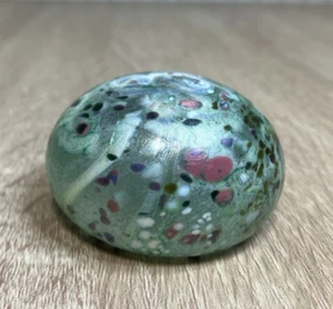 Isle Of Wight Glass Meadow Garden “Clover” Paperweight By Elizabeth Harris - Picture 1 of 6