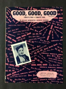 Good Good Good 1944 Sheet Music   Joan Brooks - Picture 1 of 2