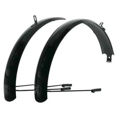 SKS Bluemels Basic Fender Set, 26", Black, Aluminum-Plastic, ESC Safety System - Image 1 of 4